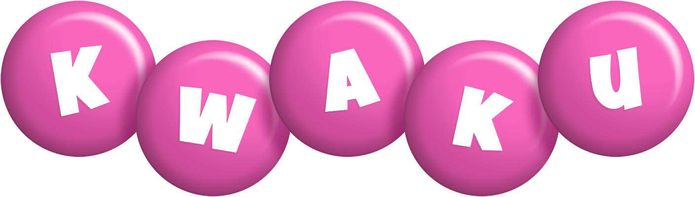 Kwaku candy-pink logo