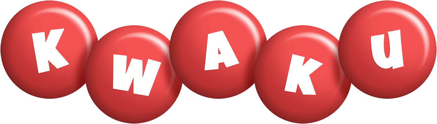 Kwaku candy-red logo