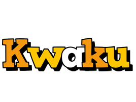 Kwaku cartoon logo