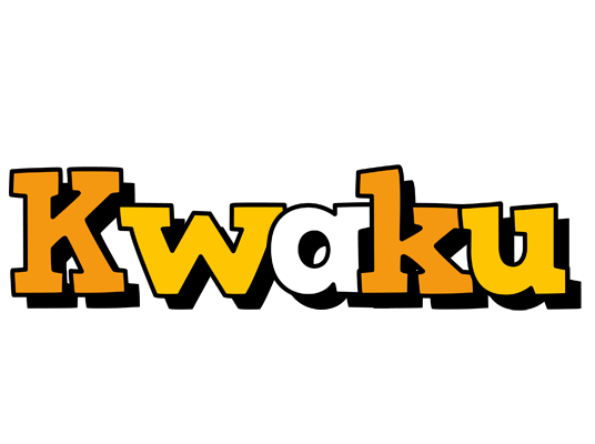 Kwaku cartoon logo