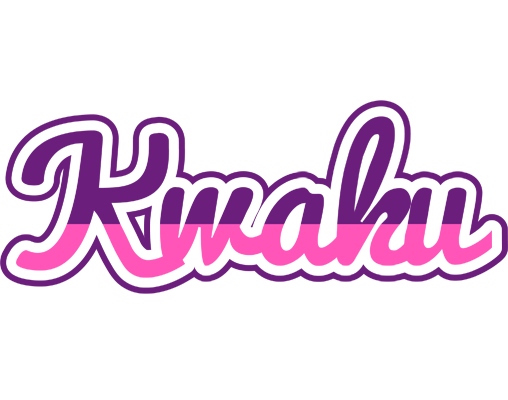 Kwaku cheerful logo
