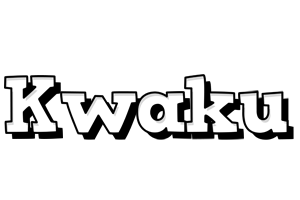 Kwaku snowing logo