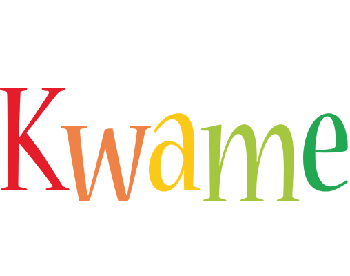 Kwame birthday logo