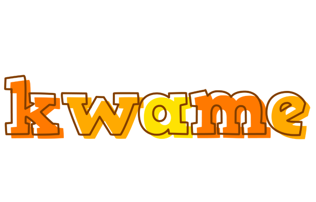 Kwame desert logo