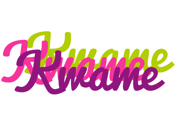 Kwame flowers logo