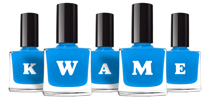 Kwame glossy logo
