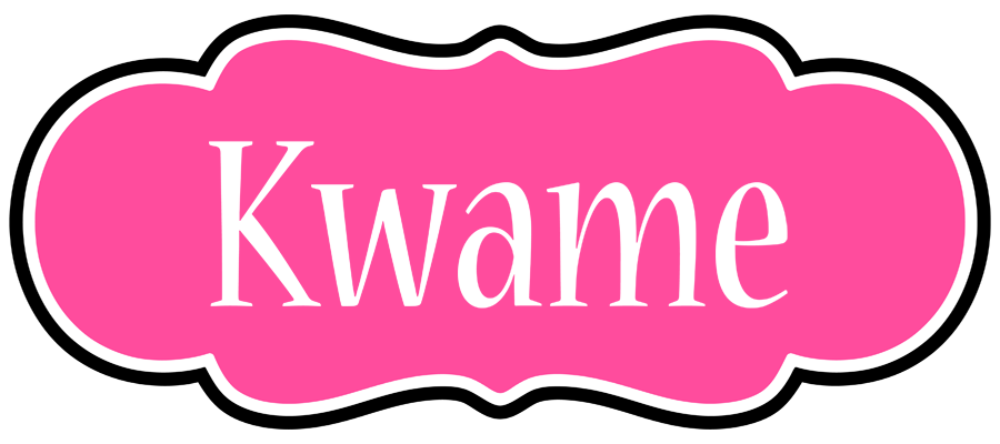 Kwame invitation logo