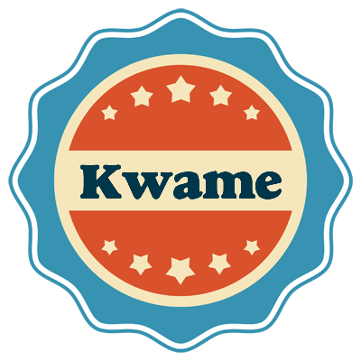 Kwame labels logo