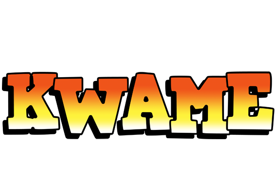 Kwame sunset logo
