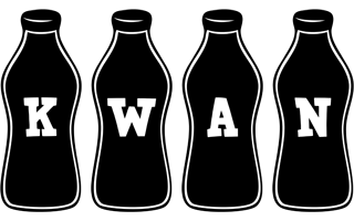 Kwan bottle logo