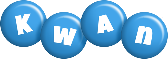 Kwan candy-blue logo