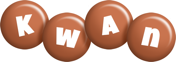 Kwan candy-brown logo