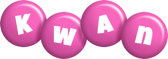 Kwan candy-pink logo