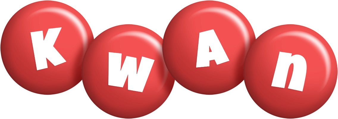 Kwan candy-red logo