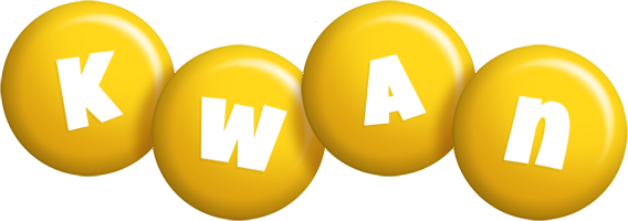 Kwan candy-yellow logo