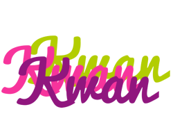 Kwan flowers logo