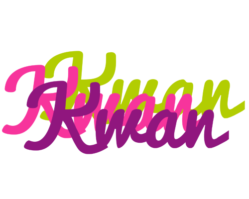Kwan flowers logo