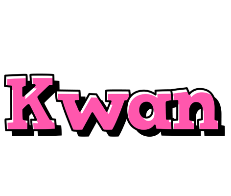 Kwan girlish logo