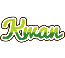 Kwan golfing logo