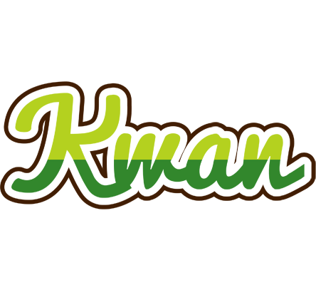 Kwan golfing logo