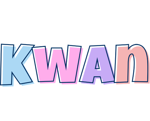 Kwan pastel logo