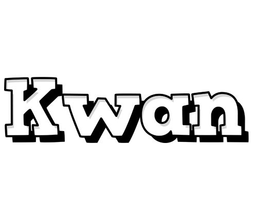 Kwan snowing logo