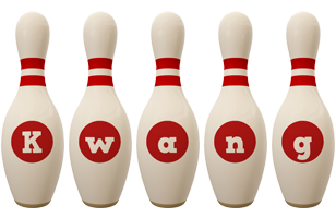 Kwang bowling-pin logo