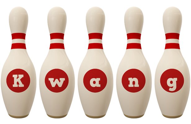 Kwang bowling-pin logo