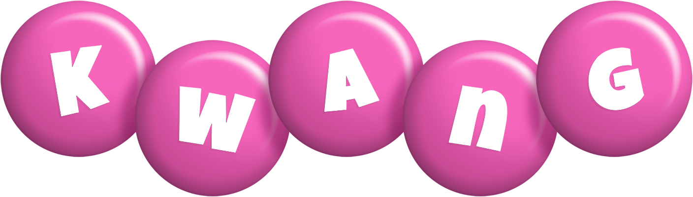 Kwang candy-pink logo
