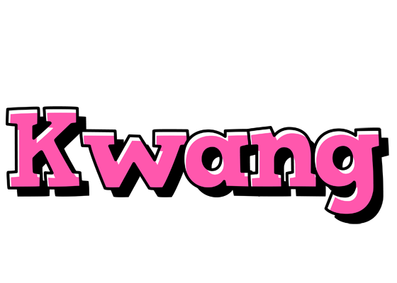 Kwang girlish logo