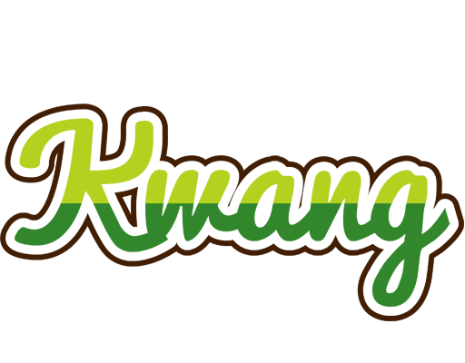 Kwang golfing logo