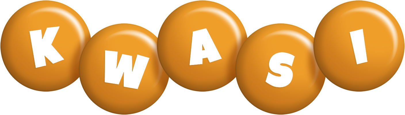 Kwasi candy-orange logo