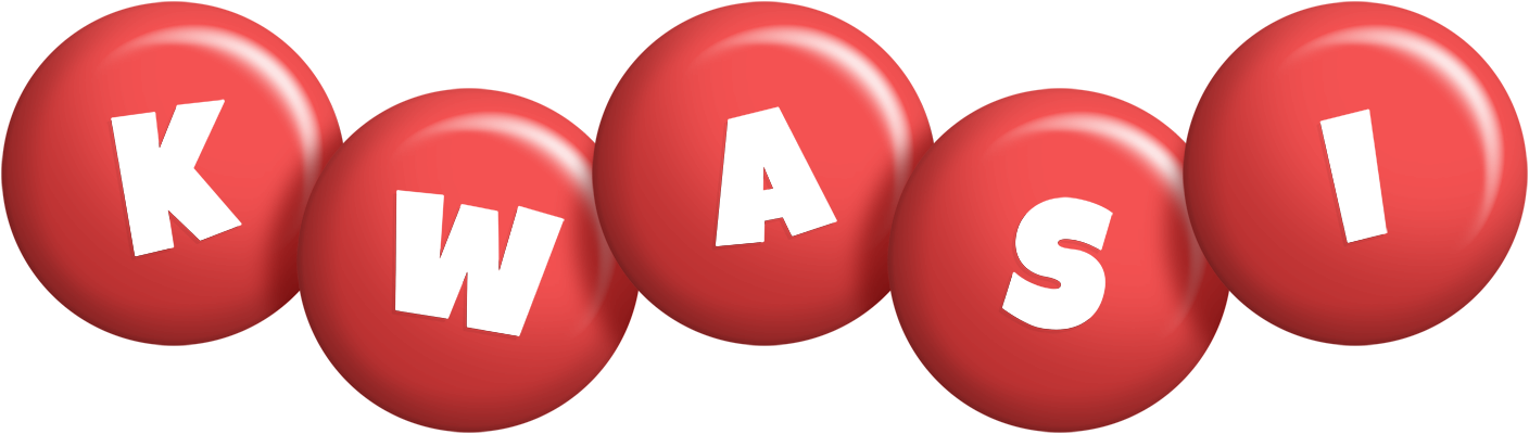 Kwasi candy-red logo