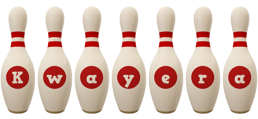 Kwayera bowling-pin logo