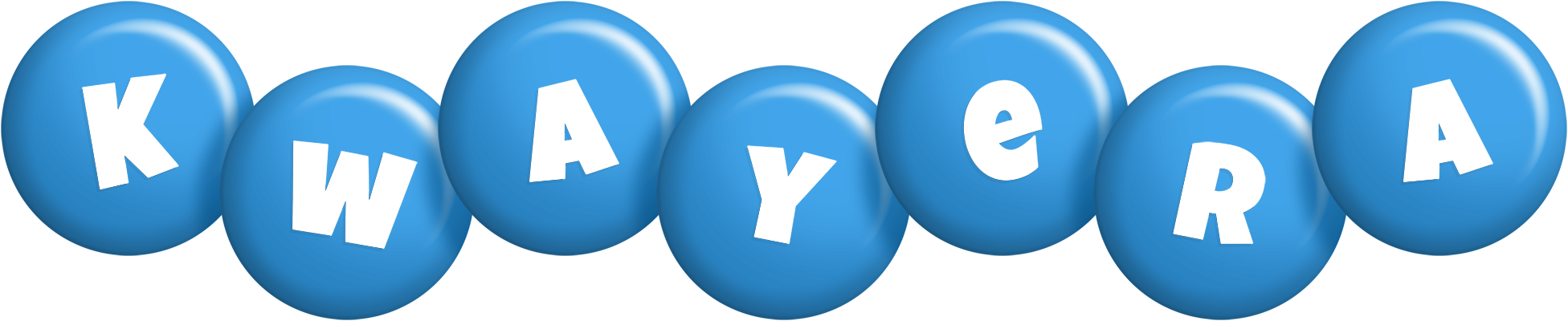 Kwayera candy-blue logo