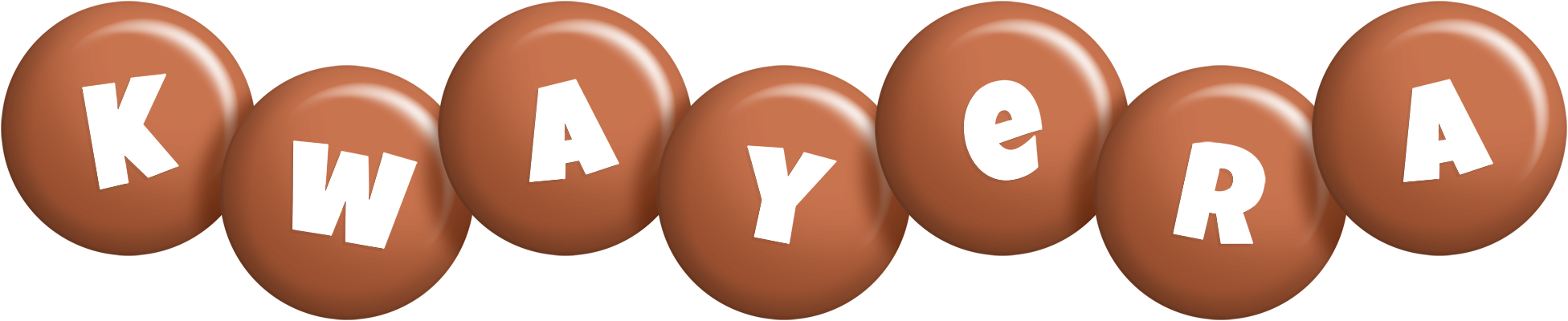 Kwayera candy-brown logo