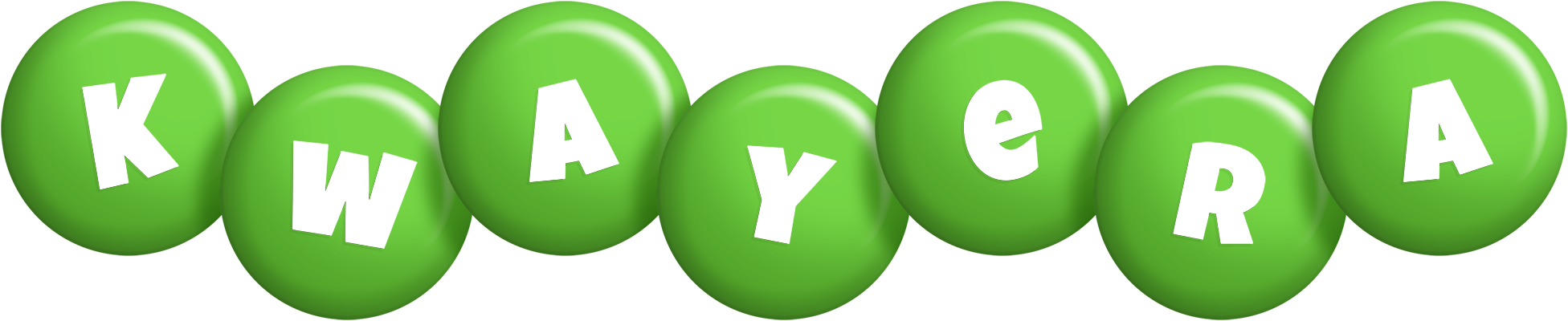 Kwayera candy-green logo