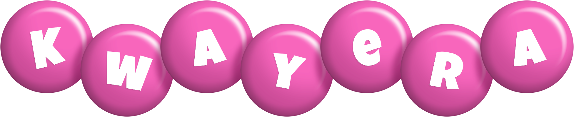 Kwayera candy-pink logo