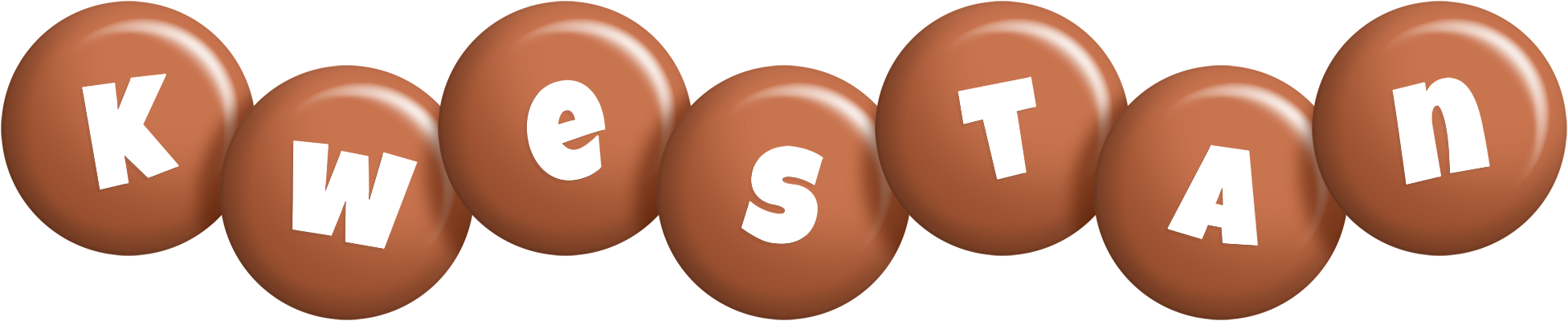 Kwestan candy-brown logo