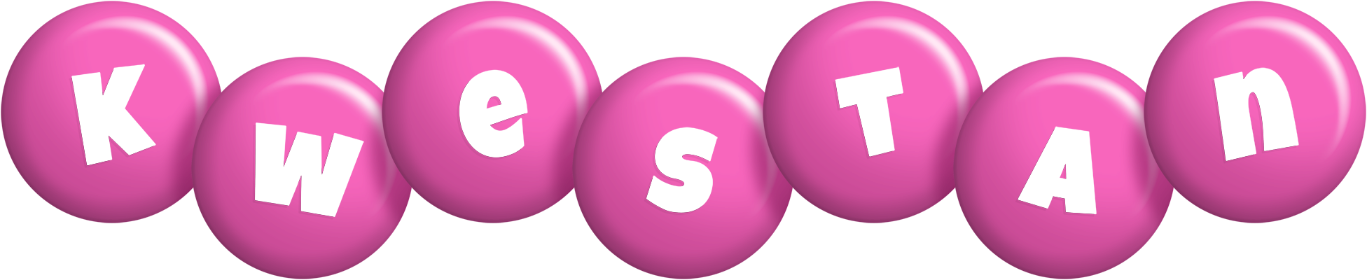 Kwestan candy-pink logo