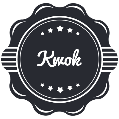 Kwok badge logo