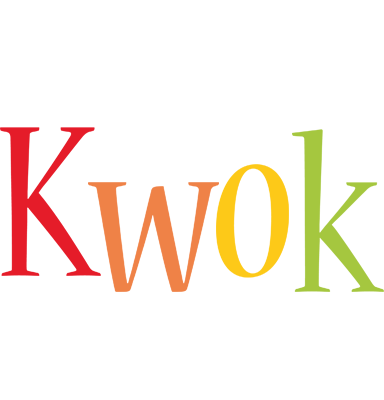 Kwok birthday logo