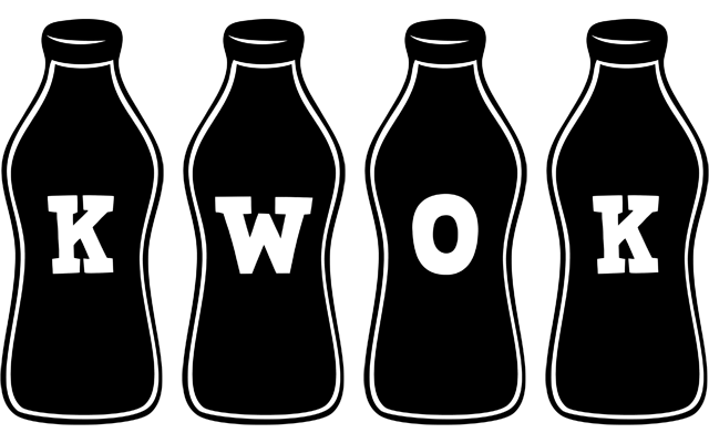 Kwok bottle logo