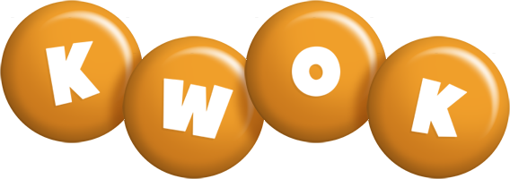 Kwok candy-orange logo