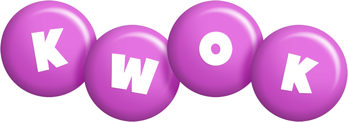 Kwok candy-purple logo