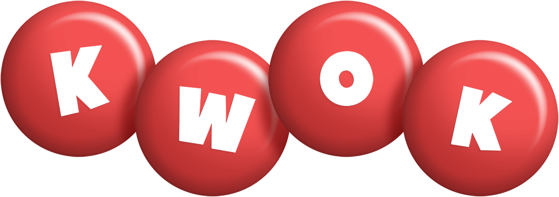 Kwok candy-red logo