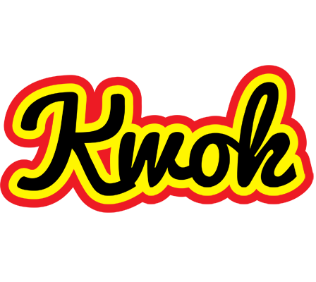Kwok flaming logo