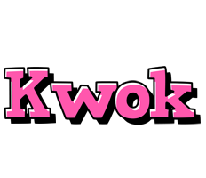 Kwok girlish logo