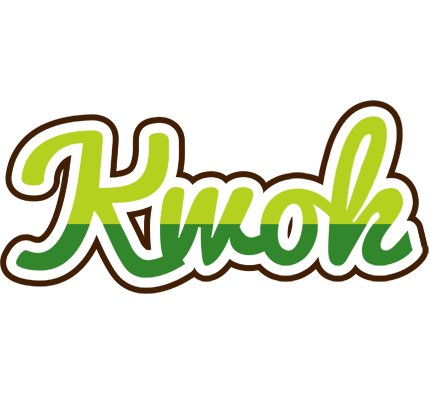 Kwok golfing logo