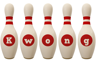 Kwong bowling-pin logo